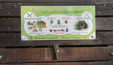 Le bac de compostage