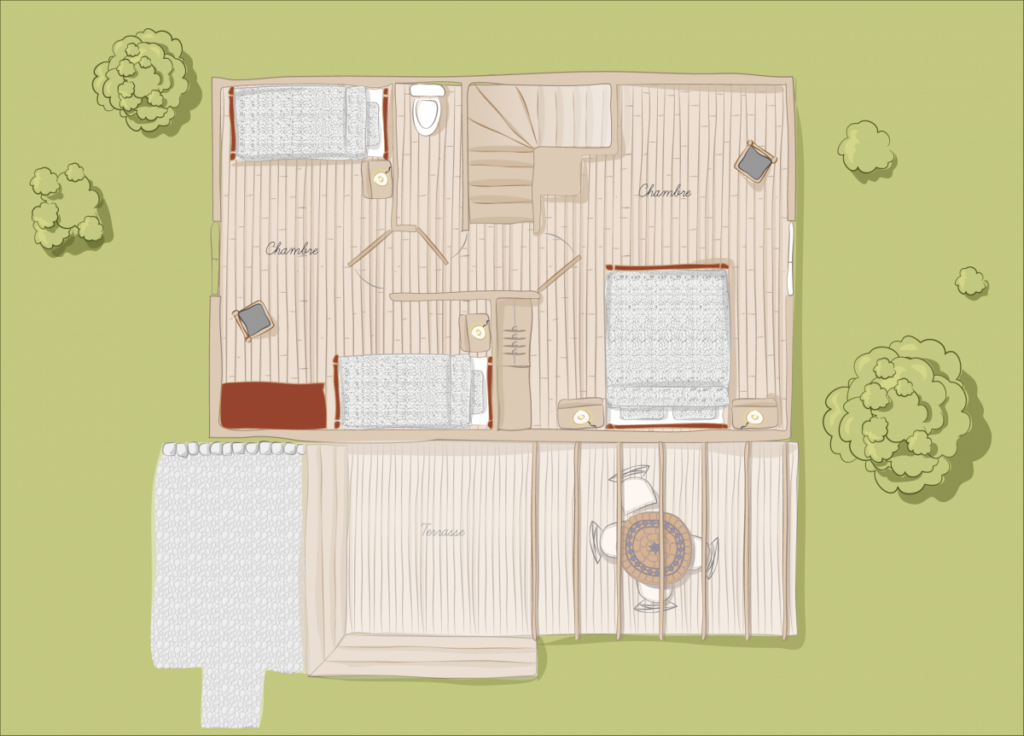Plan du chalet